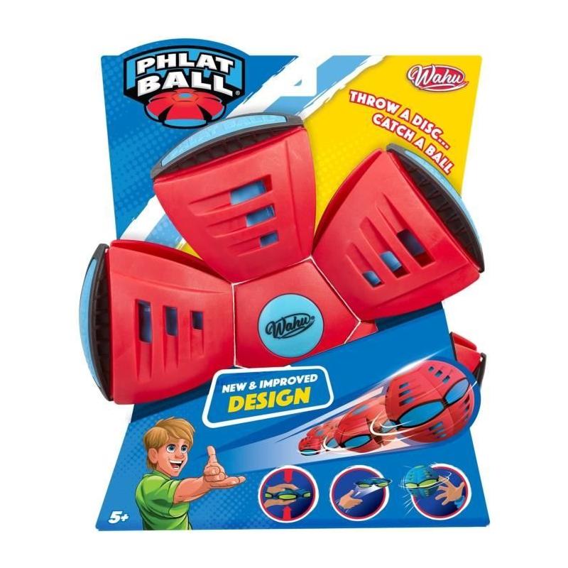 Wahu Phlat Ball Classic - GOLIATH - Rouge pour des heures de jeu amusant!