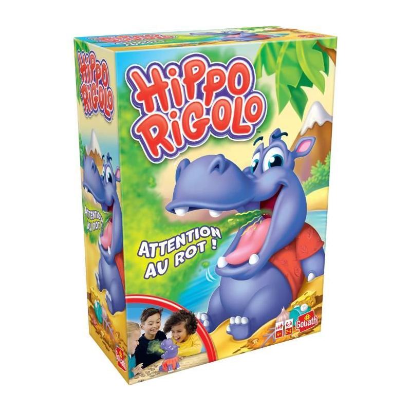 Un jeu d'ambiance hilarant : Hippo Rigolo de GOLIATH !