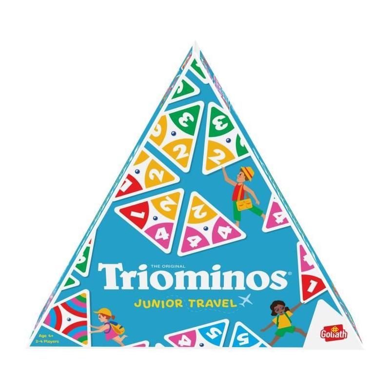 Triominos Junior Travel '24 - Le jeu de société idéal pour voyager!