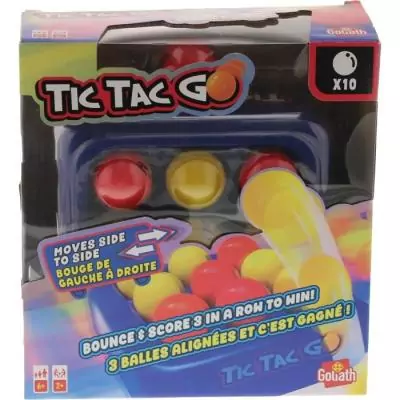 Tic Tac Go: Un jeu de plateau captivant pour les 6 ans et plus