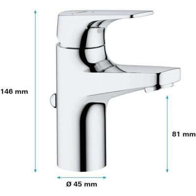Mitigeur Lavabo Taille S Start Flow Chromé GROHE
