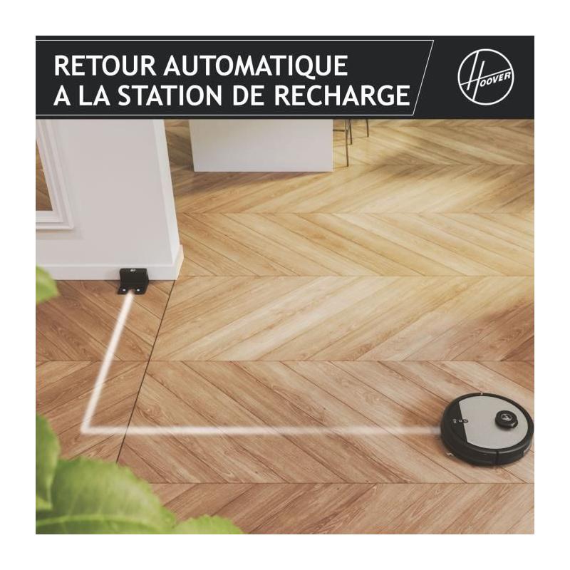 Aspirateur Robot Hoover HG510D: Puissant, Silencieux & Connecté