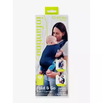 Porte-Bébé INFANTINO Fold n Go - Idéal pour les déplacements!