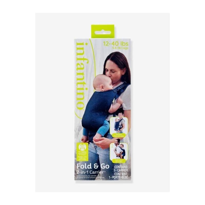 Porte-Bébé INFANTINO Fold n Go - Idéal pour les déplacements!