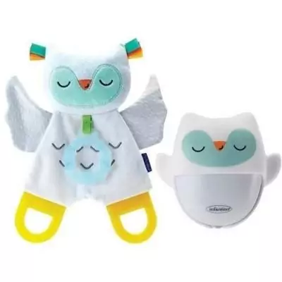 Coffret cadeau veilleuse et chouette lumineuse