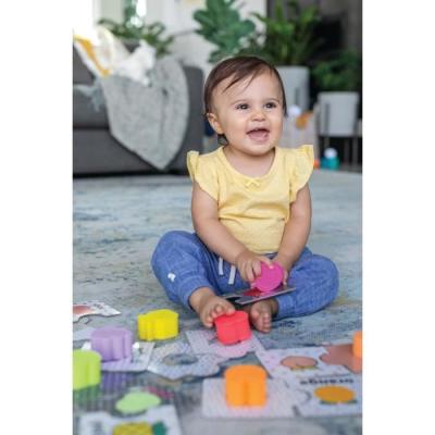 Puzzle Sensoriel 24 pièces pour Bébé - INFANTINO ?