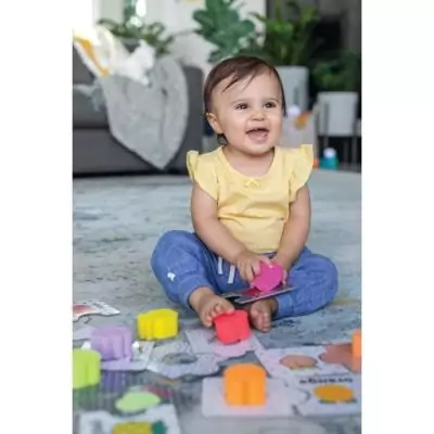 Puzzle Sensoriel 24 pièces pour Bébé - INFANTINO ? Puzzle Sensoriel 24 pièces pour Bébé - INFANTINO ?