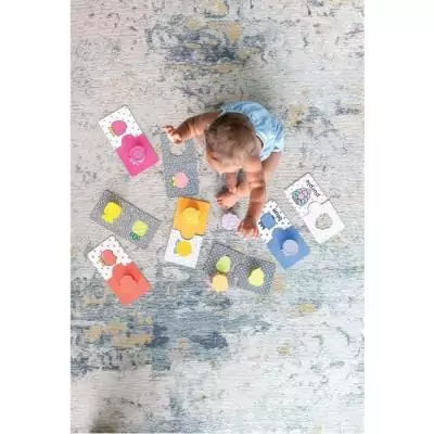 Puzzle Sensoriel 24 pièces pour Bébé - INFANTINO ? Puzzle Sensoriel 24 pièces pour Bébé - INFANTINO ?