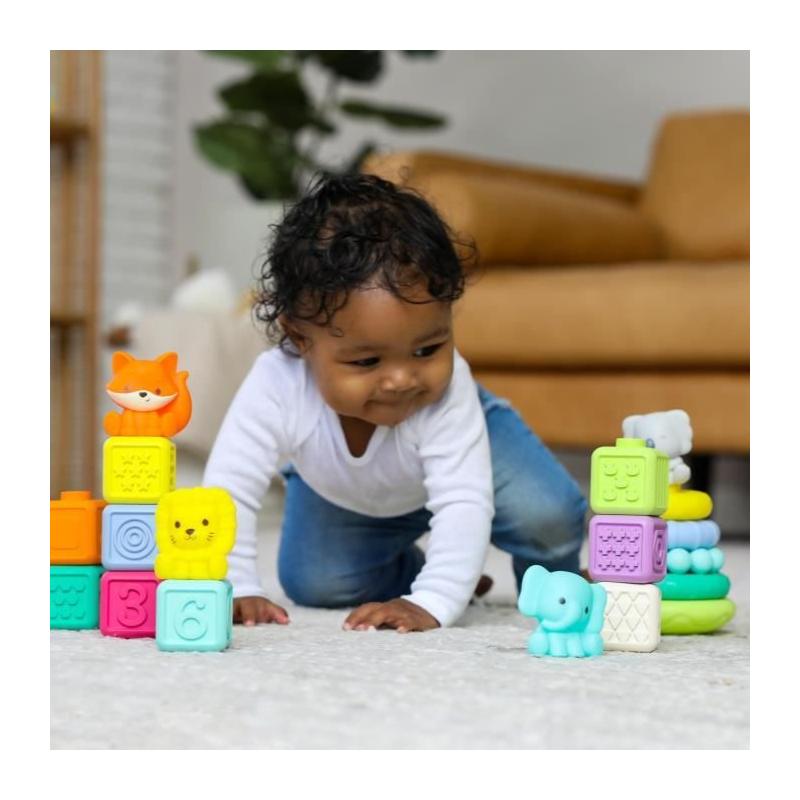 Coffret de 20 pièces sensorielles pour bébé - INFANTINO