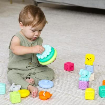 Coffret de 20 pièces sensorielles pour bébé - INFANTINO