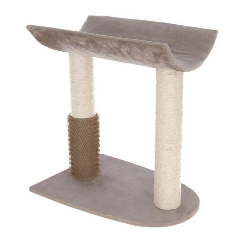 Arbre à chat design taupe - 49x35x56 cm - Qualité Kerbl