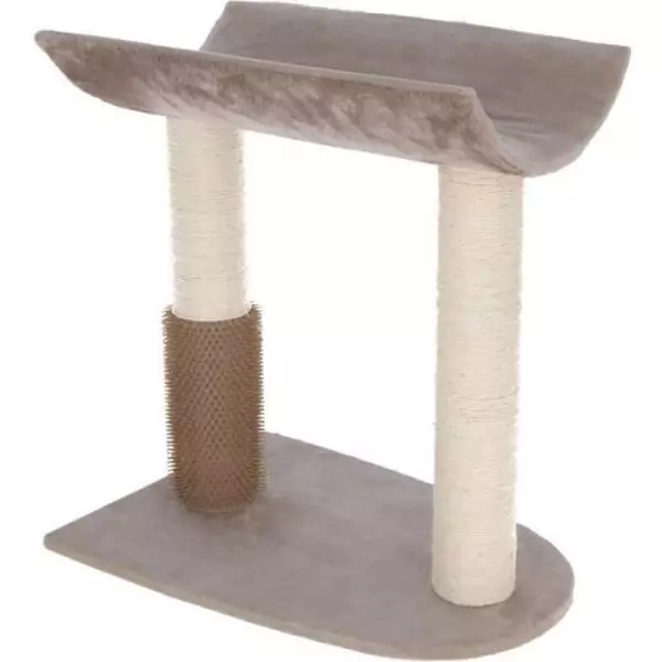 KERBL - Arbre a chat Ambiance Taupe- 49x35x56 cm - Taupe - Sisal
