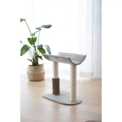 Arbre à chat design taupe - 49x35x56 cm - Qualité Kerbl Arbre à chat design taupe - 49x35x56 cm - Qualité Kerbl