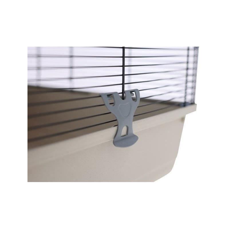 Cage 3 étages pour petits rongeurs 80*45*53 cm - FLAT NATURE - KERBL