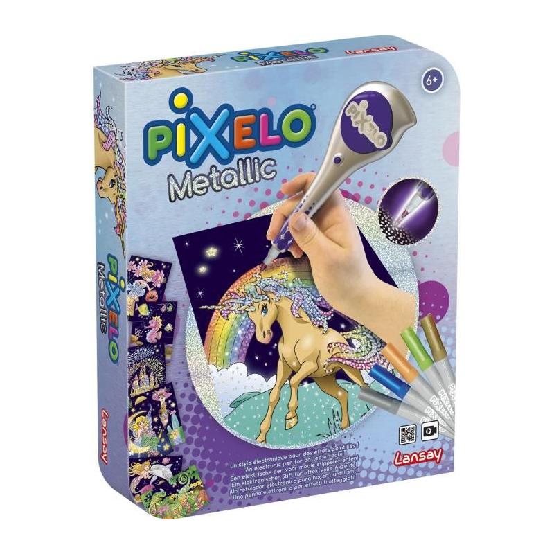 Stylo électronique Pixelo Metallic - Créativité métallique dès 6 ans