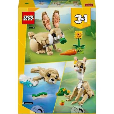 LEGO Creator 31162 3-en-1 L'adorable lapin - Pour les filles de 8 ans