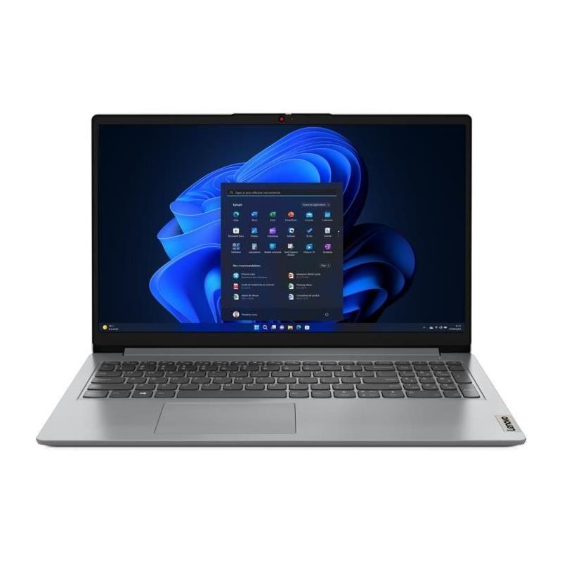 PC Portable LENOVO IdeaPad 1 15IGL7: Windows 11, 15,6" FHD, Celeron N4500 - 8Go RAM, 256Go - AZERTY