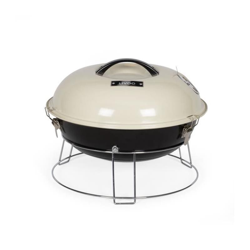 Barbecue à charbon portable LIVOO - Compact et pratique