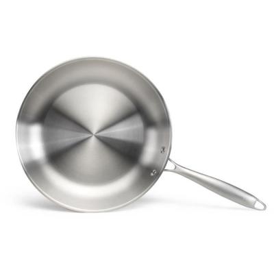 Poêle 28 cm inox Triply MEP159 - LIVOO: Made in France, Tous feux