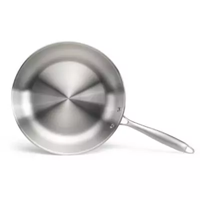 Poêle 28 cm inox Triply MEP159 - LIVOO: Made in France, Tous feux Poêle 28 cm inox Triply MEP159 - LIVOO: Made in France, Tous feux
