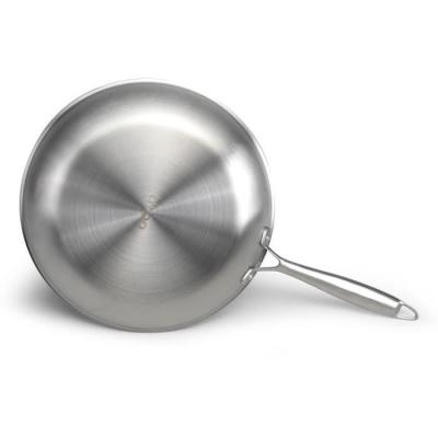 Poêle 28 cm inox Triply MEP159 - LIVOO: Made in France, Tous feux
