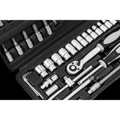 Coffret à clés et douilles CONNEX - 52 pieces - Chrome-vanadium