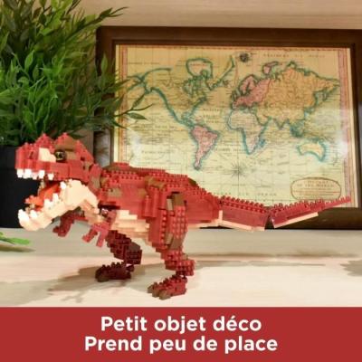 Figurine miniature deluxe Tyrannosaurus Rex - Nanoblock NBM-031