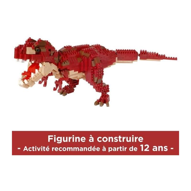 Figurine miniature deluxe Tyrannosaurus Rex - Nanoblock NBM-031