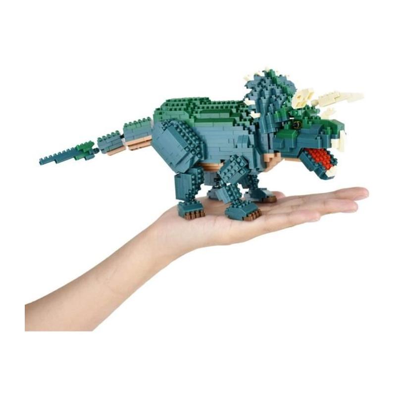 Figurine en briques NANOBLOCK Triceratops Deluxe - 930 pcs