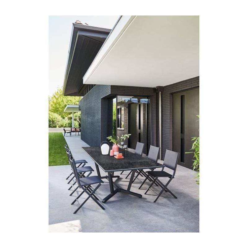 Table de jardin extensible en aluminium pour 12 personnes - VITA