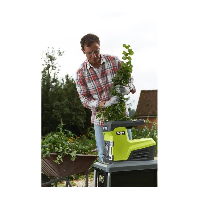 Broyeur de végétaux 3000W - Silencieux et performant