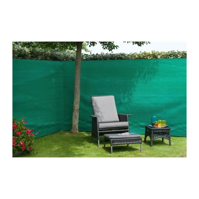 Brise-vue Nature 1x3m - Occultant 4/5 - Anti-UV - Vert