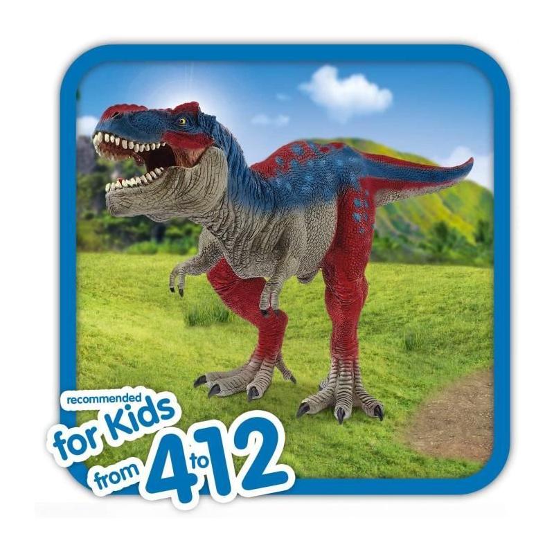 Figurine Tyrannosaure Rex bleu, Schleich 72155 - Taille 28 cm!