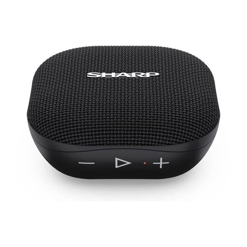 Enceinte Portable SHARP GX-BT60BK - Puissant 6W, Bluetooth 5.0 et Étanche