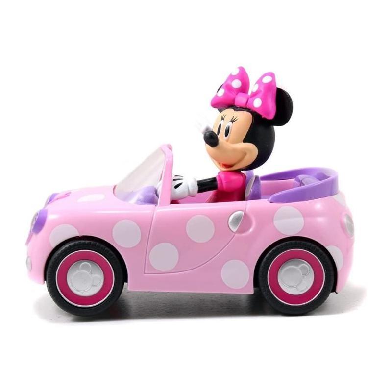 Achetez la voiture radiocommandée Majorette Minnie avec figurine 