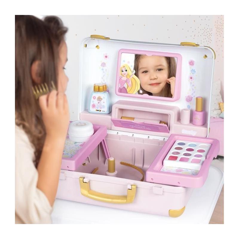 Valise beauté Disney Princesses pour coiffure, onglerie et maquillage