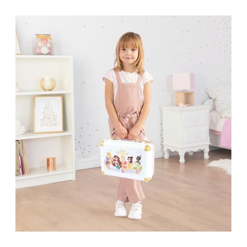 Valise beauté Disney Princesses pour coiffure, onglerie et maquillage