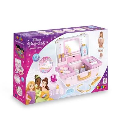 Valise beauté Disney Princesses pour coiffure, onglerie et maquillage