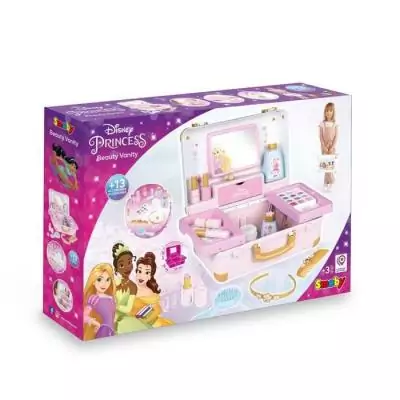 Valise beauté Disney Princesses pour coiffure, onglerie et maquillage Valise beauté Disney Princesses pour coiffure, onglerie et maquillage