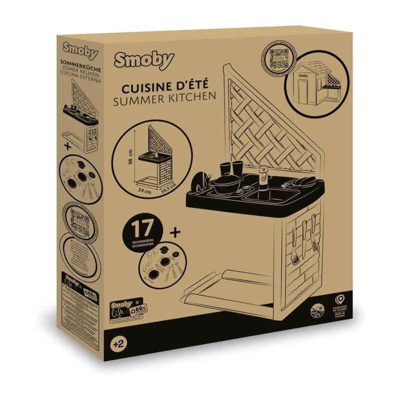 Smoby Life - Cuisine d'Été pour maison - Station de jeux