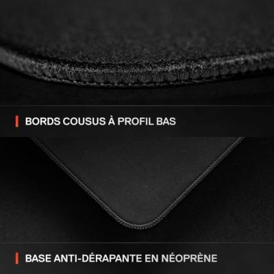 Tapis de souris gaming SteelSeries QcK Performance L - Précision optimal