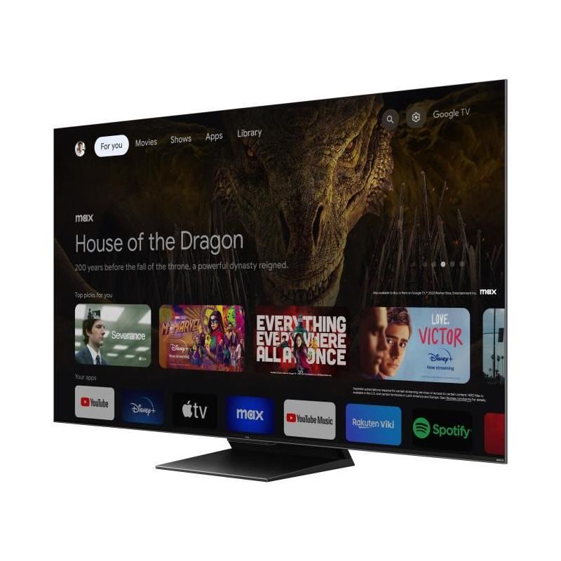 TV QLED MiniLED 55" TCL 55C809 - 4K UHD 144Hz - HDR10
