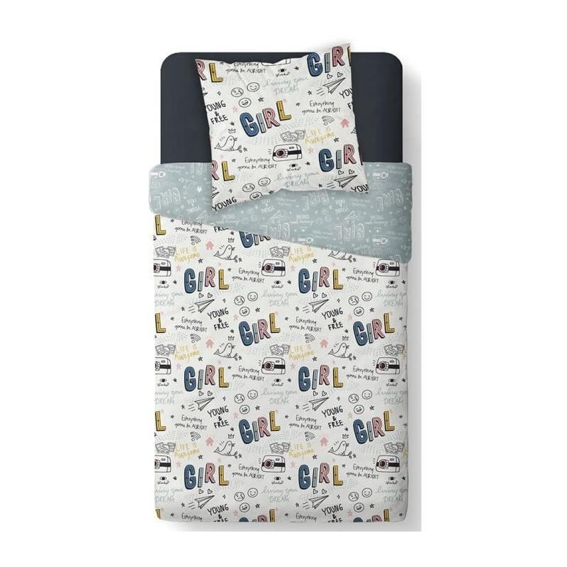 Parure de lit enfant 140x200cm - Polyester First 1.11