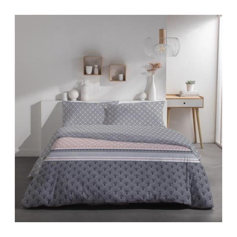 Parure de lit 2 personnes TODAY Sunshine 100% Coton - 220 x 240 cm