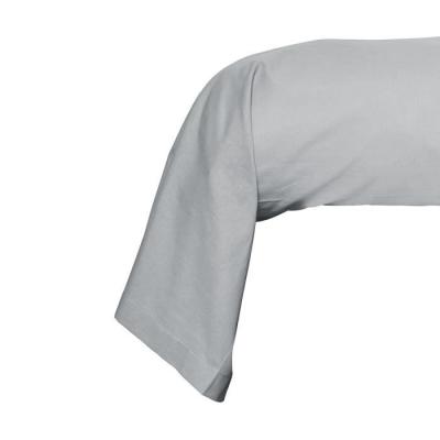 Taie de traversin TODAY Essential 45x185 cm 100% Coton uni - Acier