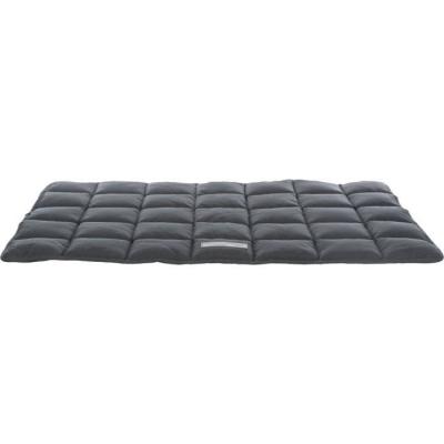 Matelas TRIXIE Farello - Confort Peluche/Tissu - Blanc/Gris