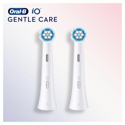 Oral-B iO Gentle Care 80335631 tête de brosses 2 pièce(s) Blanc