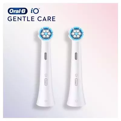 Oral-B iO Gentle Care 80335631 tête de brosses 2 pièce(s) Blanc