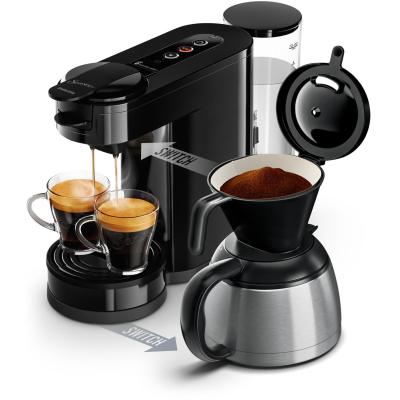 Senseo Switch HD6592 65 Machine à café à dosettes et filtre