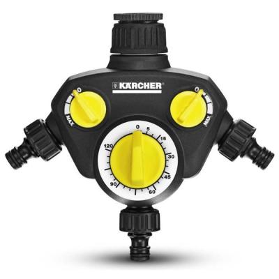 Minuterie d'arrosage KARCHER WT 2 - Gérez 3 sorties d'eau!